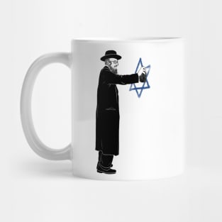 Making Magen David Graffiti Mug